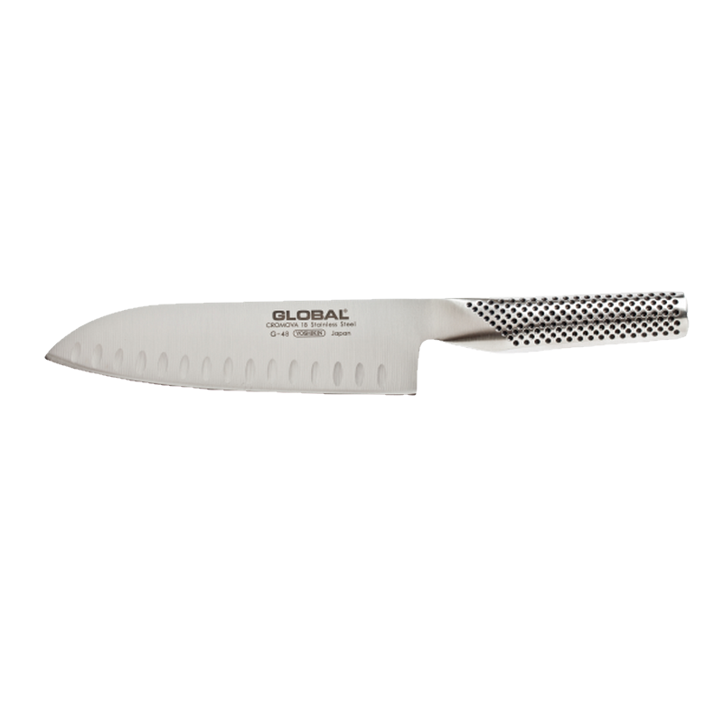 סכין סנטוקו 18 ס”מ עם חריצים מהסדרה הקלאסית