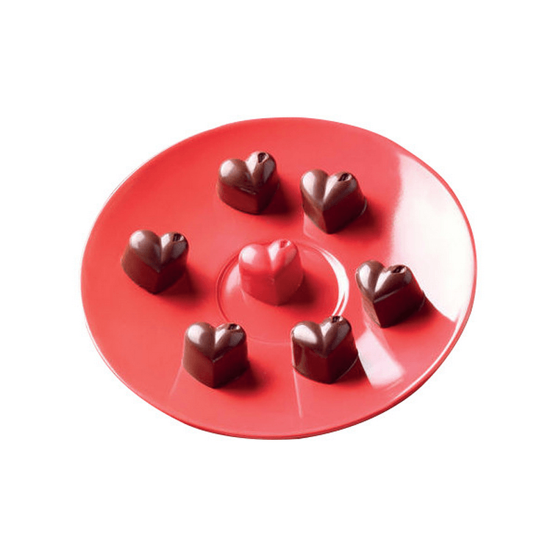 תבנית סיליקון שוקולד לבבות 15 שקעים Monamour