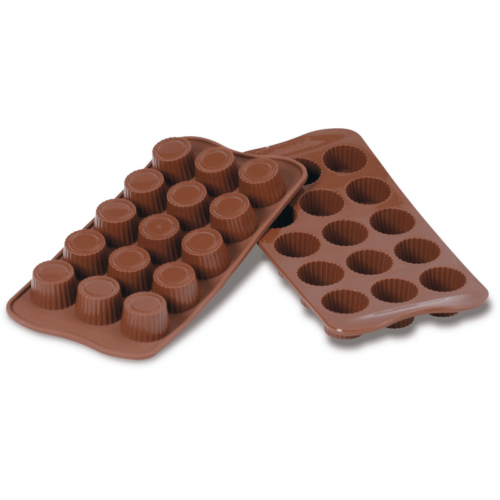 תבנית סיליקון שוקולד 15 שקעים PRALINE