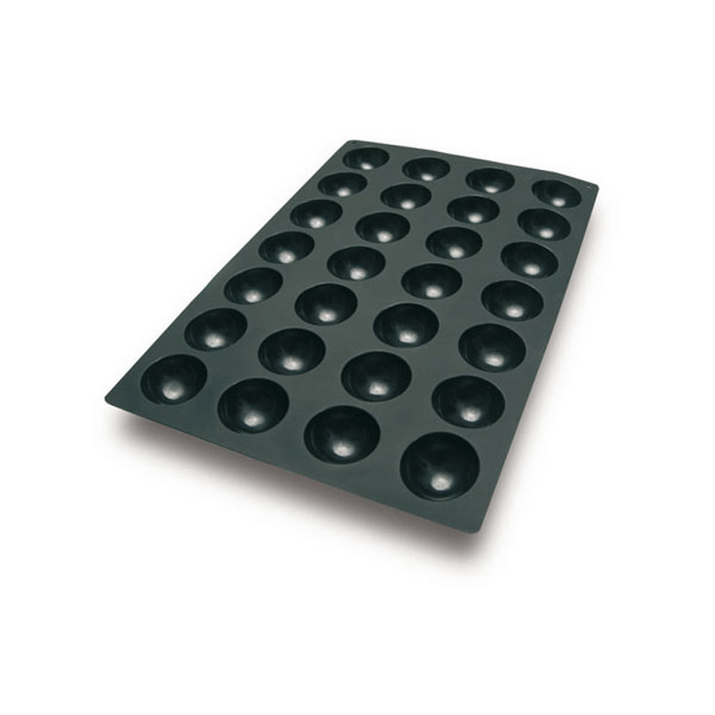 תבנית סיליקון 40X60 ס”מ חצי כדור 28 שקעים