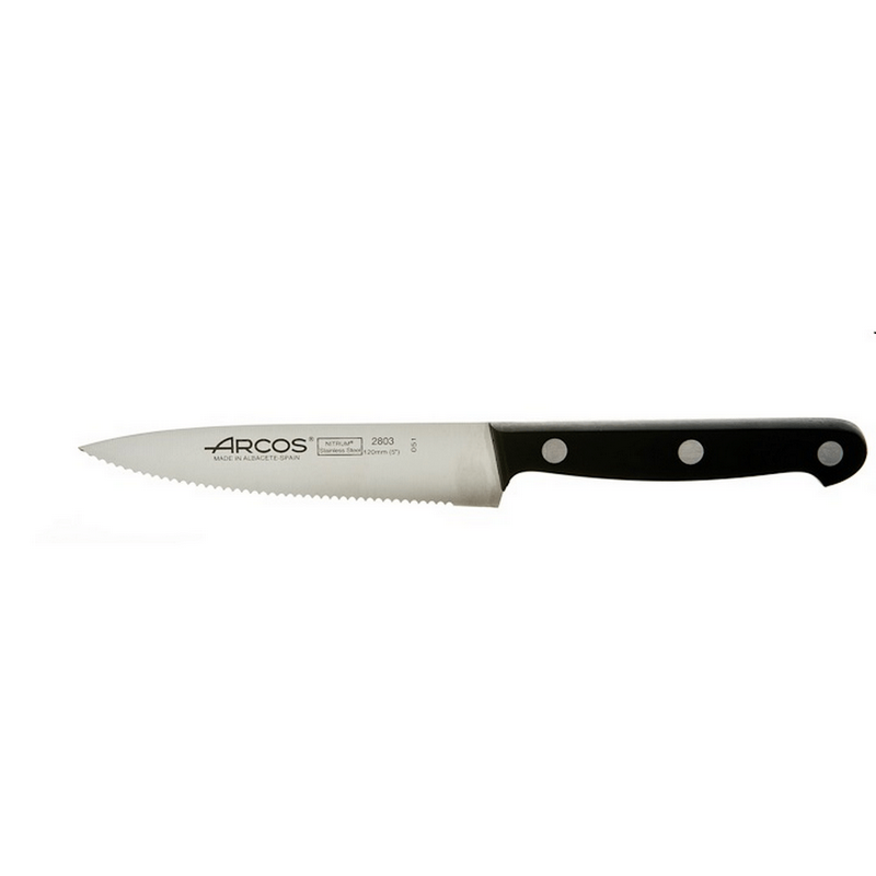 סכין ירקות משוננת ידית בקלית Universal