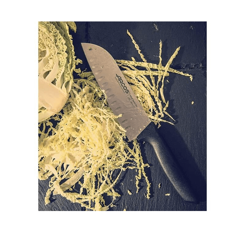 סכין סנטוקו שקעים NIZA