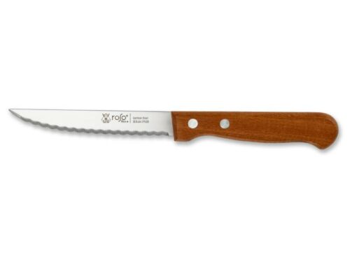 סכין סטייק ידית עץ Rex