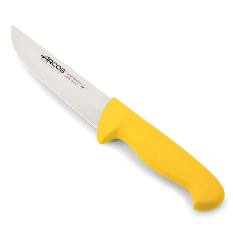 סכין קצבים 2900 צהוב