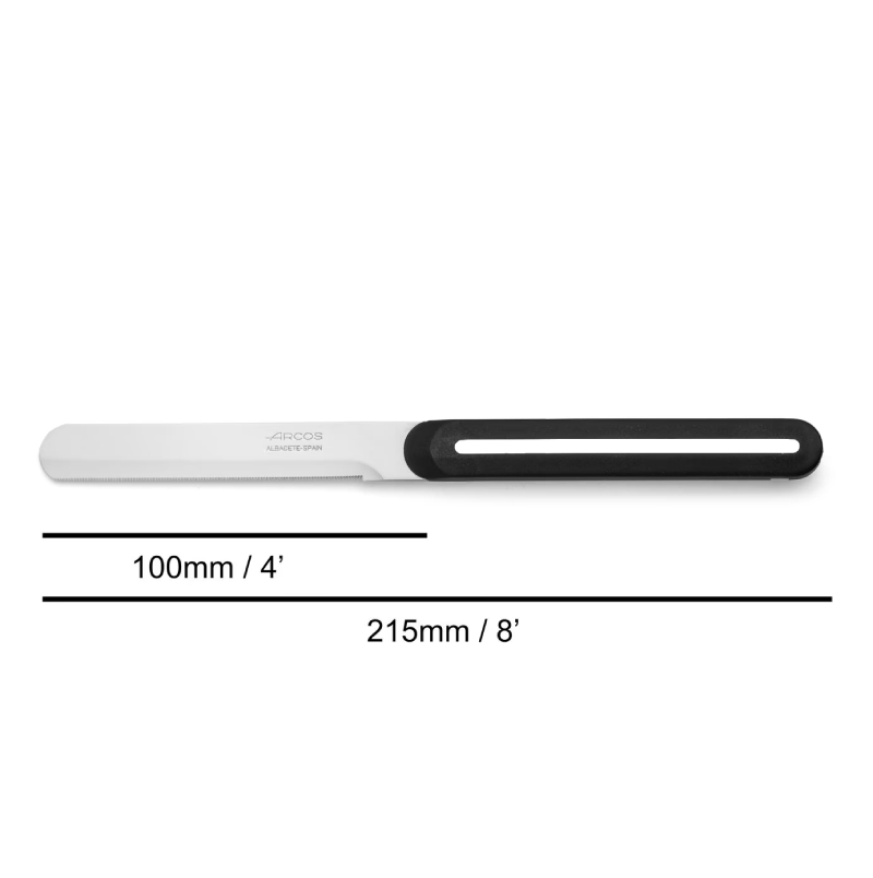סט 4 סכיני Linea כולל קרש חיתוך וסכין סנטוקו Universal מבית ARCOS