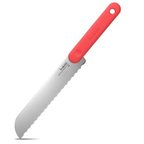 סכין לחם אדומה 20 ס"מ