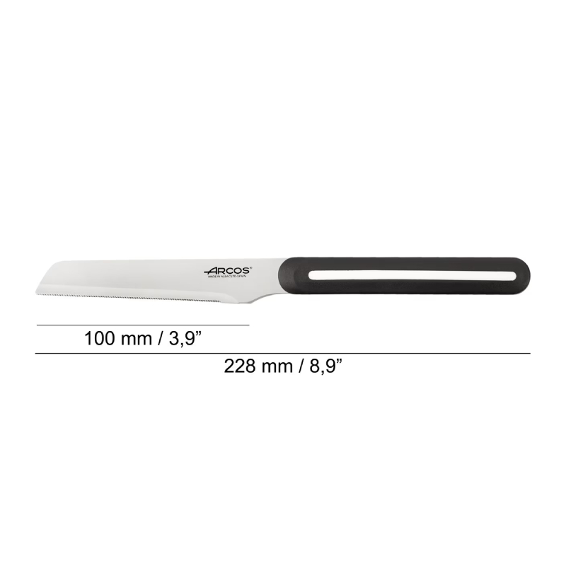 סט 2 סכיני Linea וסכין סנטוקו 17 ס"מ Universal כולל קרש חיתוך מבית ARCOS